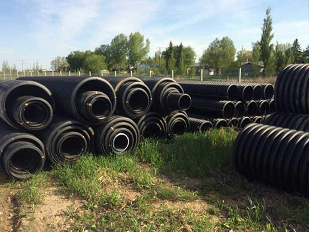 Prairie Steel Products: Plastic Culverts. Image 1